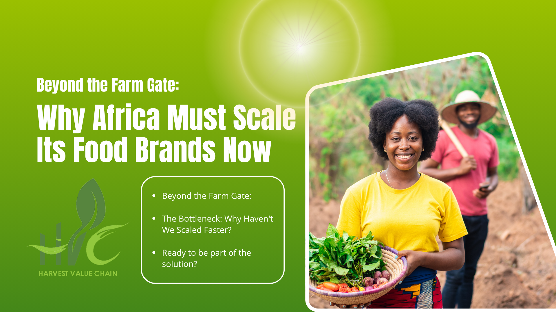 Why Africa Must Scale Its Food Brands Now